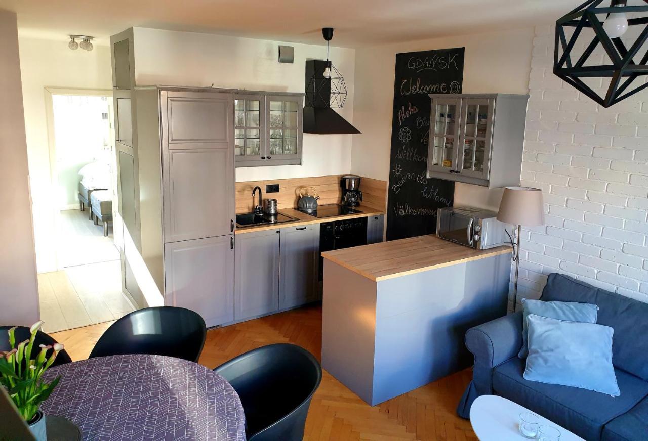 Motlawa Apartment - The Best Location Gdańsk Kültér fotó