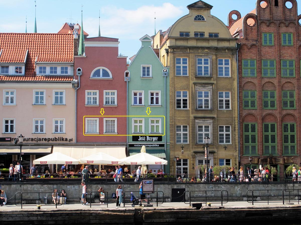 Motlawa Apartment - The Best Location Gdańsk Kültér fotó